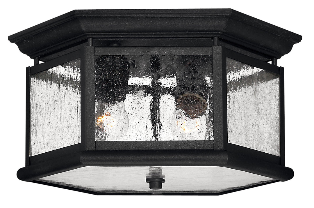 Hinkley Edgewater Outdoor Flush Mount Small Flush Mount Black 1683BK