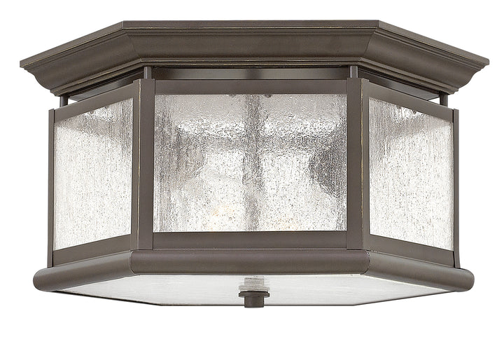 Hinkley Edgewater Outdoor Flush Mount Small Flush Mount Oil Rubbed Bronze 1683OZ