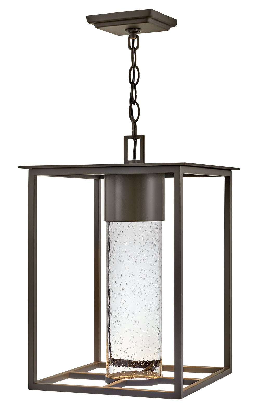 Hinkley Coen Outdoor Hanging Light Medium Hanging Pendant Oil Rubbed Bronze 17022OZ-LL