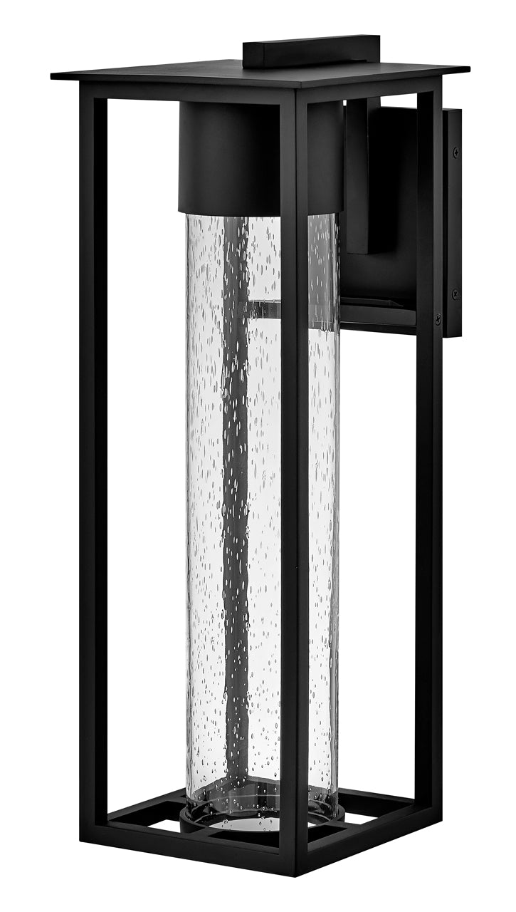 Hinkley Coen Outdoor Wall Light Large Wall Mount Lantern Black 17025BK-LL