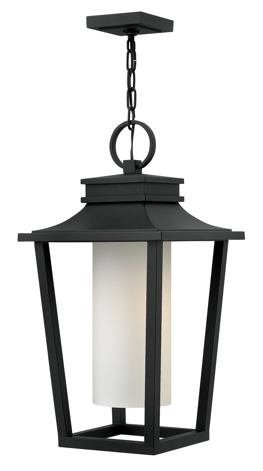 Hinkley Sullivan Outdoor Hanging Light Large Hanging Lantern Black 1742BK