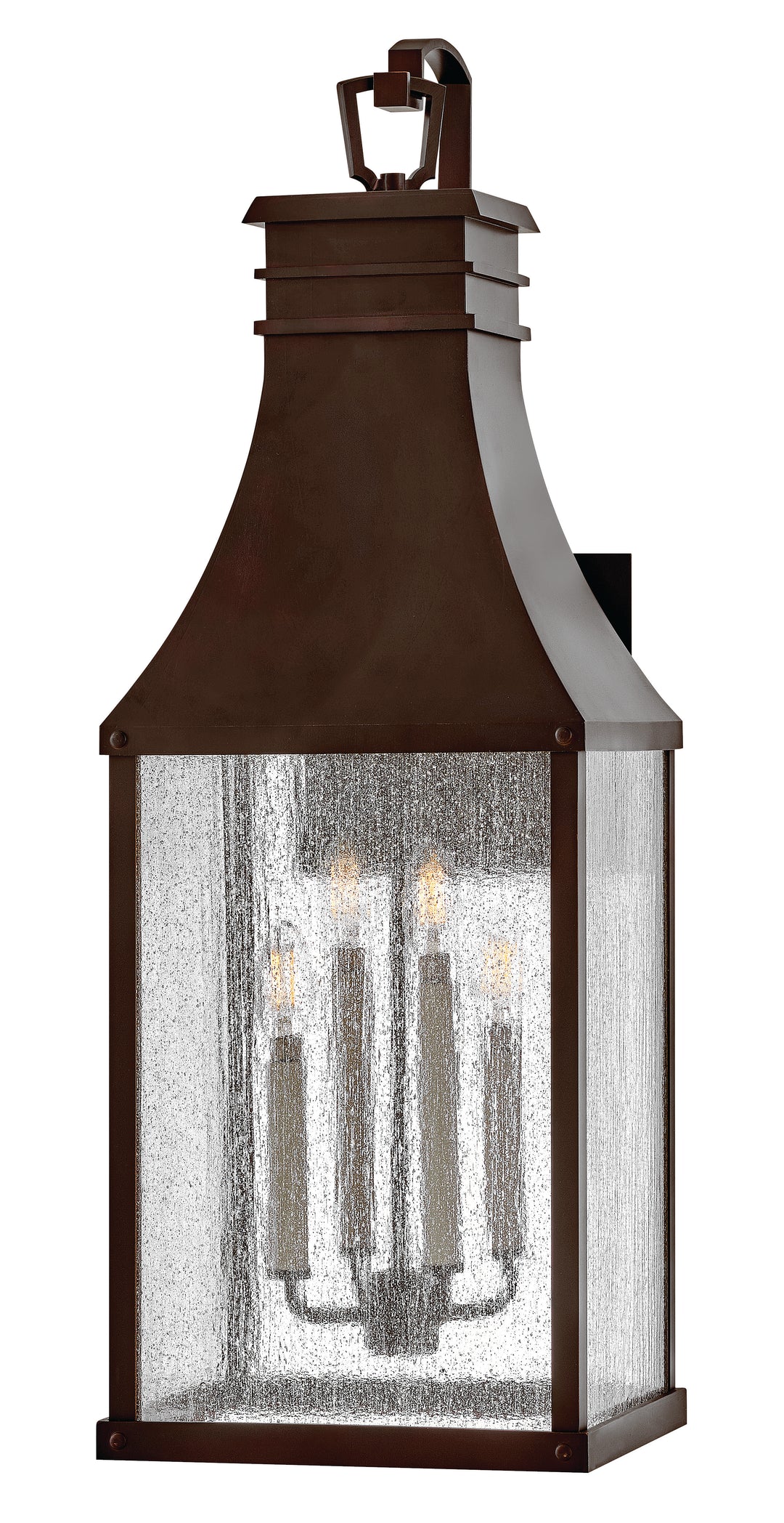Hinkley Beacon Hill Outdoor Wall Light Extra Large Wall Mount Lantern Blackened Copper 17468BLC