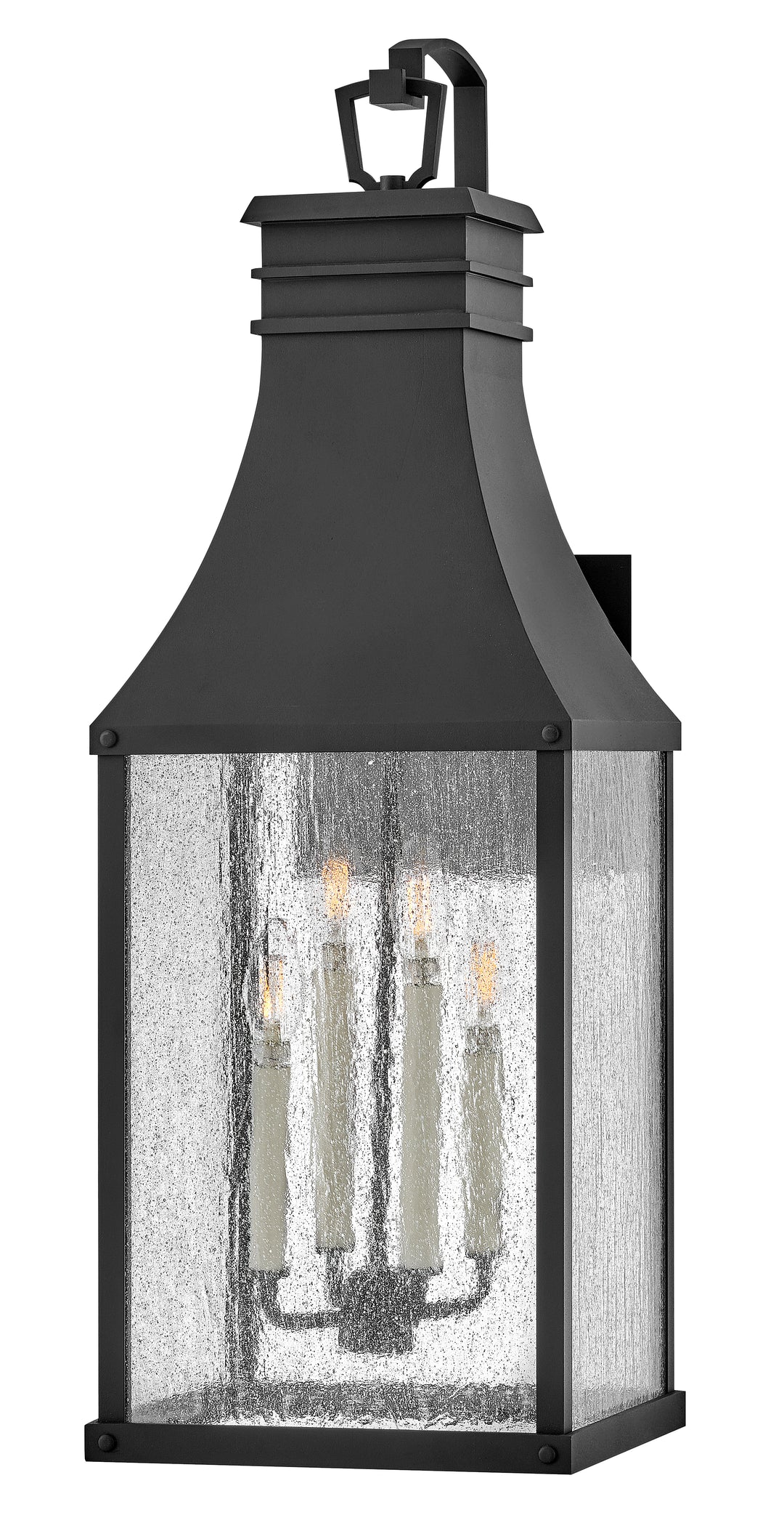 Hinkley Beacon Hill Outdoor Wall Light Extra Large Wall Mount Lantern Museum Black 17468MB