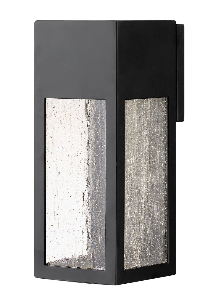 Hinkley Rook Outdoor Wall Light Small Wall Sconce Satin Black 1784SK-LL