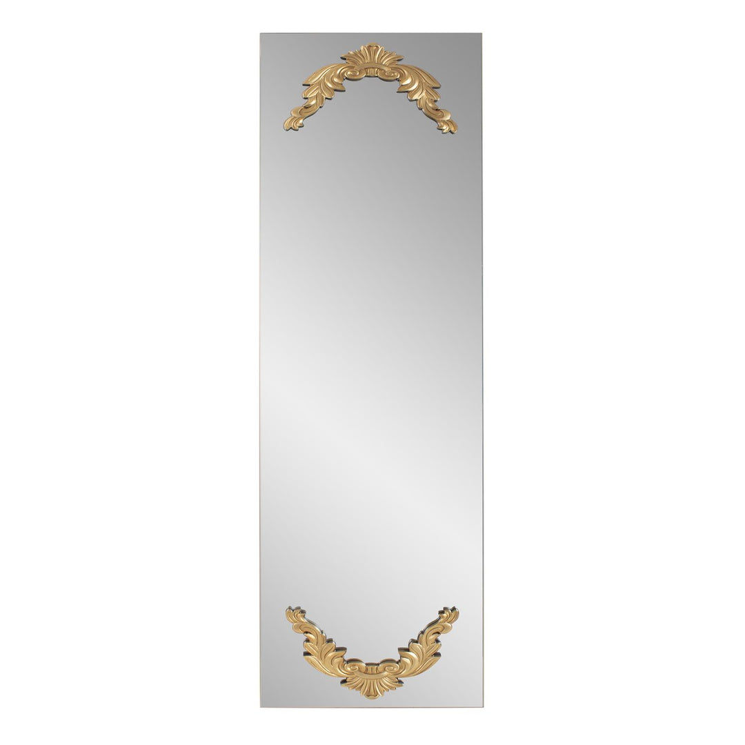 Howard Elliott Collection Adelard Mirror in Antique Gold