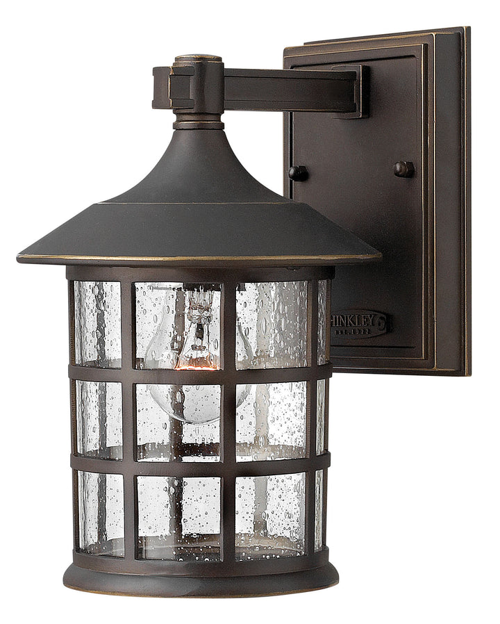 Hinkley Freeport Outdoor Wall Light Small Wall Mount Lantern Oil Rubbed Bronze 1800OZ