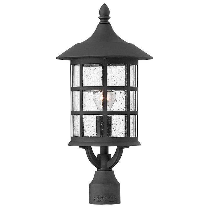 Hinkley Freeport Outdoor Post Mount Lantern Large Post Mount Lantern Black 1801BK