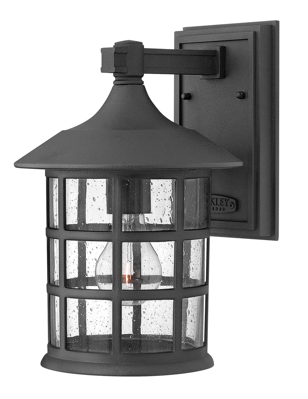 Hinkley Freeport Outdoor Wall Light Medium Wall Mount Lantern Black 1804BK