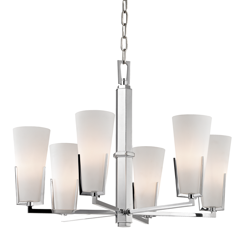 Hudson Valley Lighting Upton Chandelier Chandeliers Hudson Valley Lighting Polished Chrome  