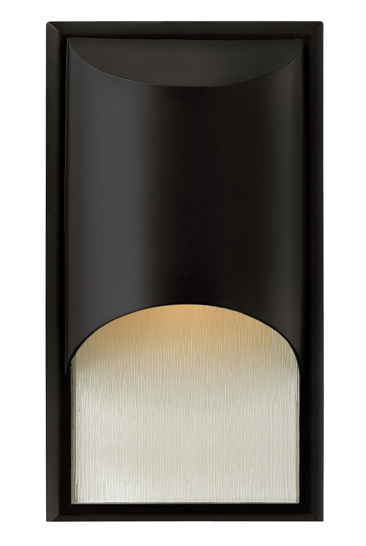 Hinkley Cascade Outdoor Wall Light Small Wall Sconce Satin Black 1830SK