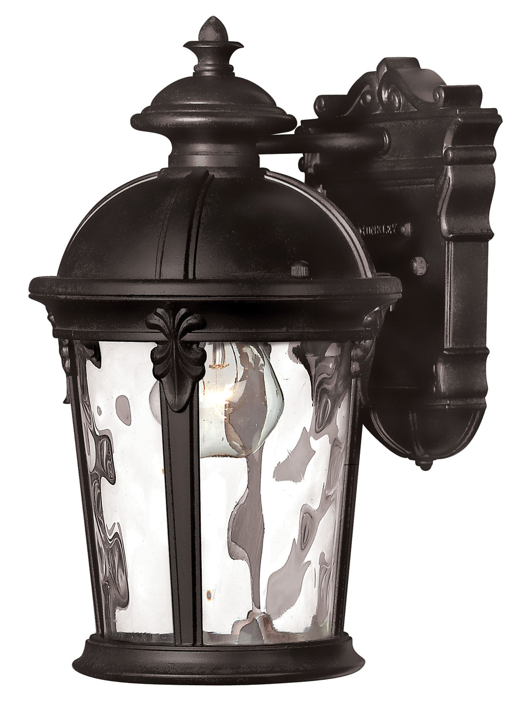 Hinkley Windsor Outdoor Wall Light Small Wall Mount Lantern Black 1890BK