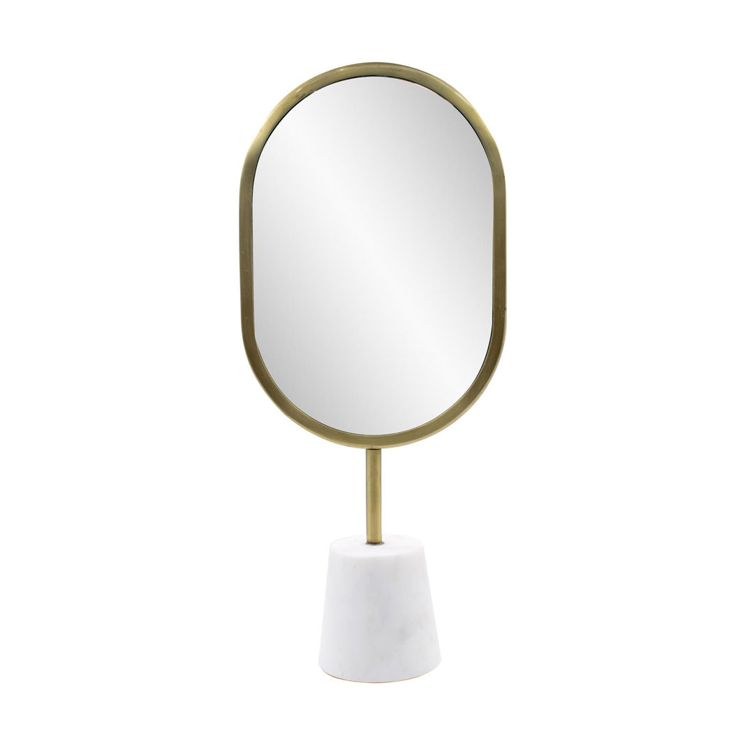 Howard Elliott Collection Bogna Mirror, Oval