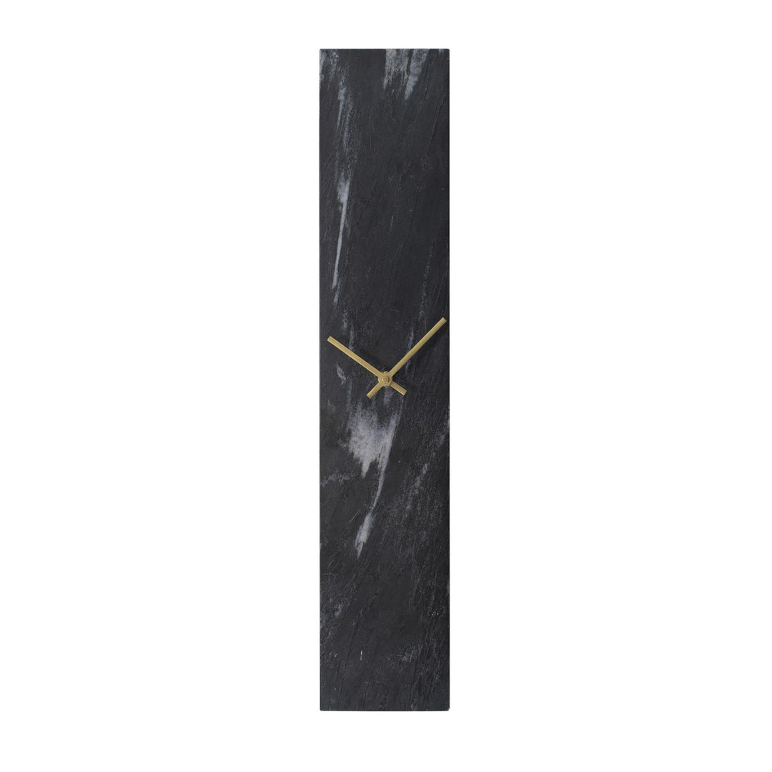 Howard Elliott Collection Mies Black Marble Monolith Clock