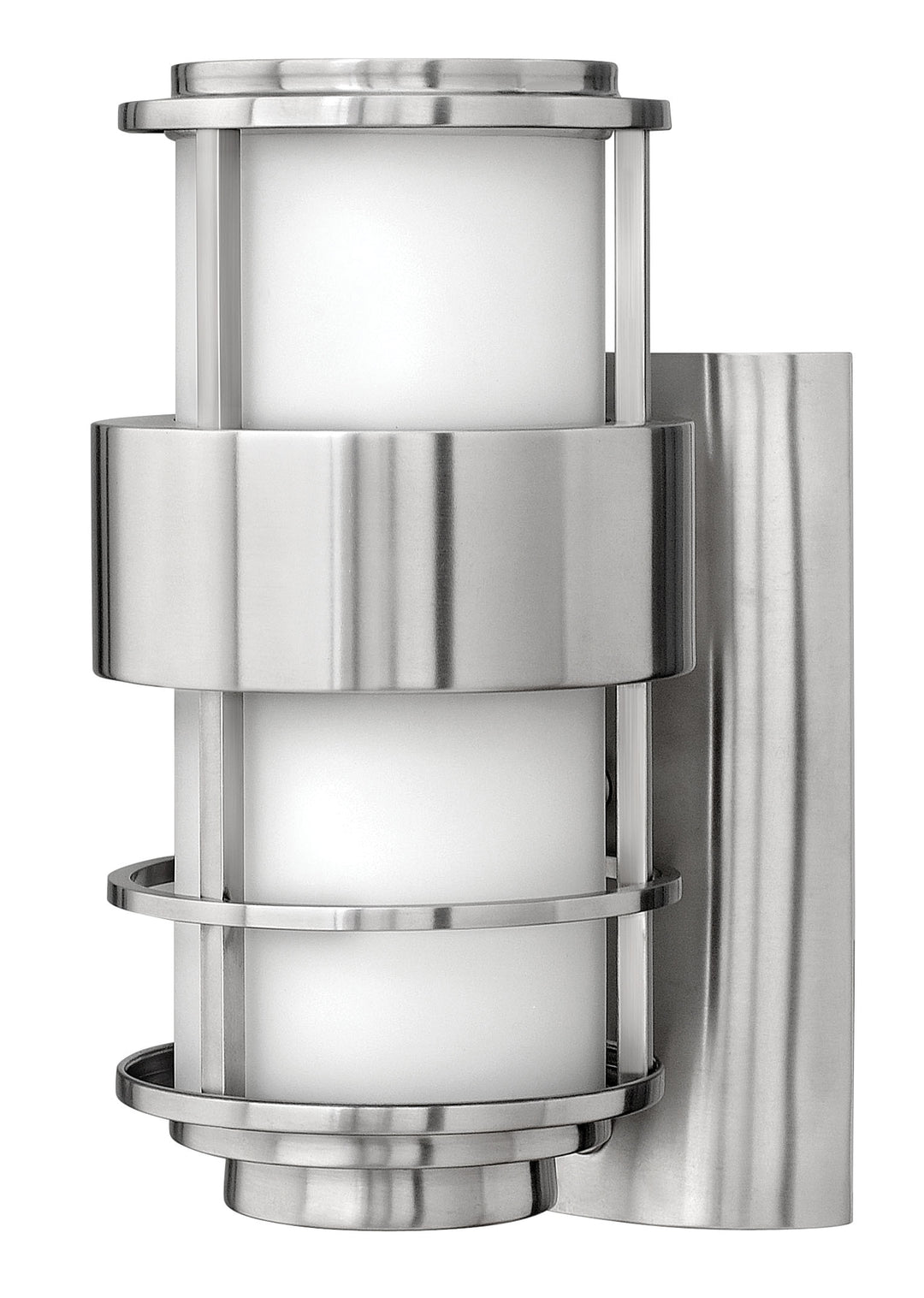 Hinkley Saturn Outdoor Wall Light Small Wall Mount Lantern Stainless Steel 1900SS