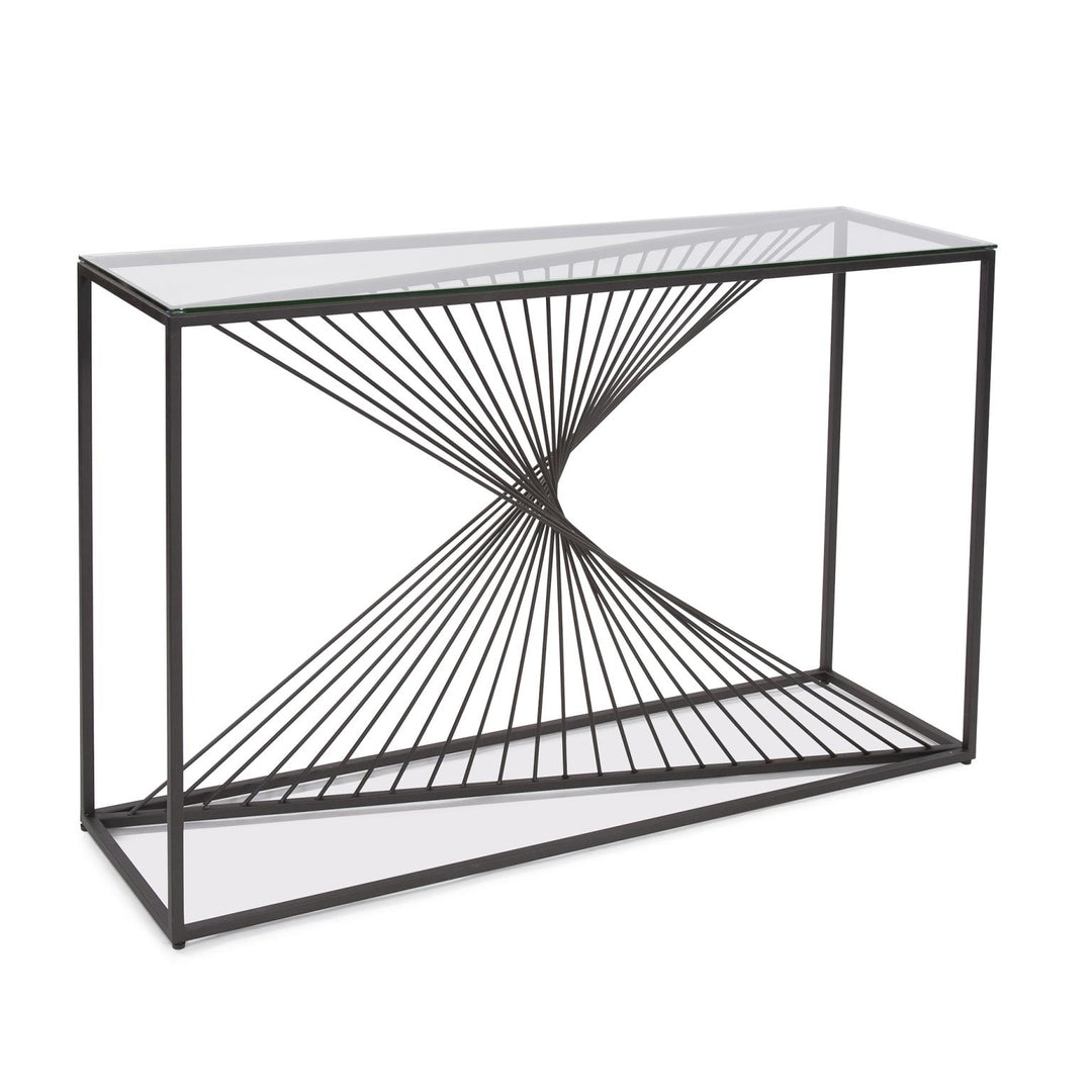 Howard Elliott Collection Optical Twist Console Table