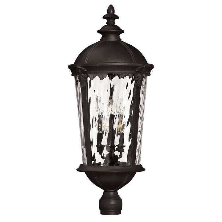 Hinkley Windsor Outdoor Post Mount Lantern Grande Post Mount Lantern Black 1921BK