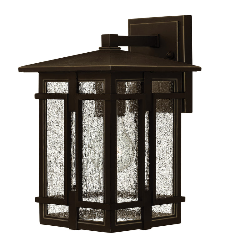 Hinkley Tucker Outdoor Wall Light Small Wall Mount Lantern Oil Rubbed Bronze 1960OZ
