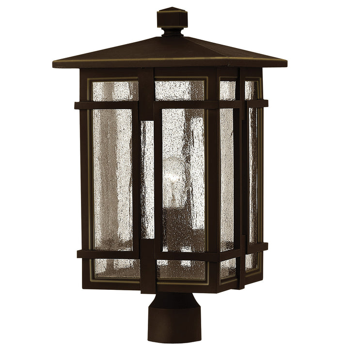 Hinkley Tucker Outdoor Post Mount Lantern Medium Post Mount Lantern Oil Rubbed Bronze 1961OZ
