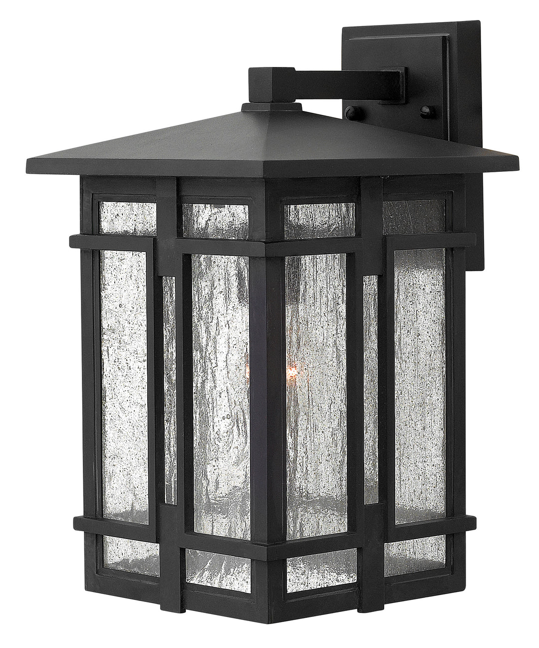 Hinkley Tucker Outdoor Wall Light Medium Wall Mount Lantern Museum Black 1964MB