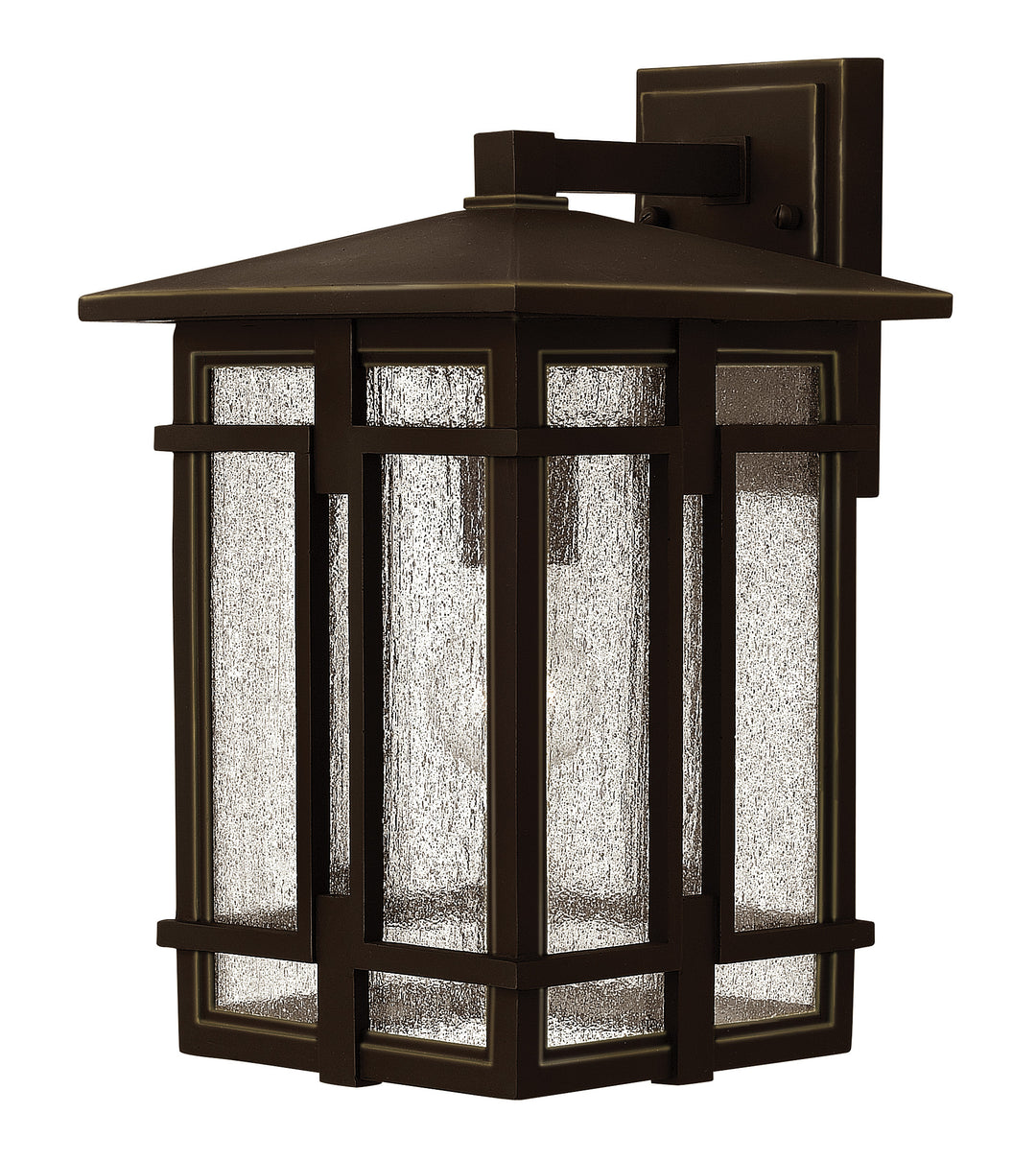 Hinkley Tucker Outdoor Wall Light Medium Wall Mount Lantern Oil Rubbed Bronze 1964OZ