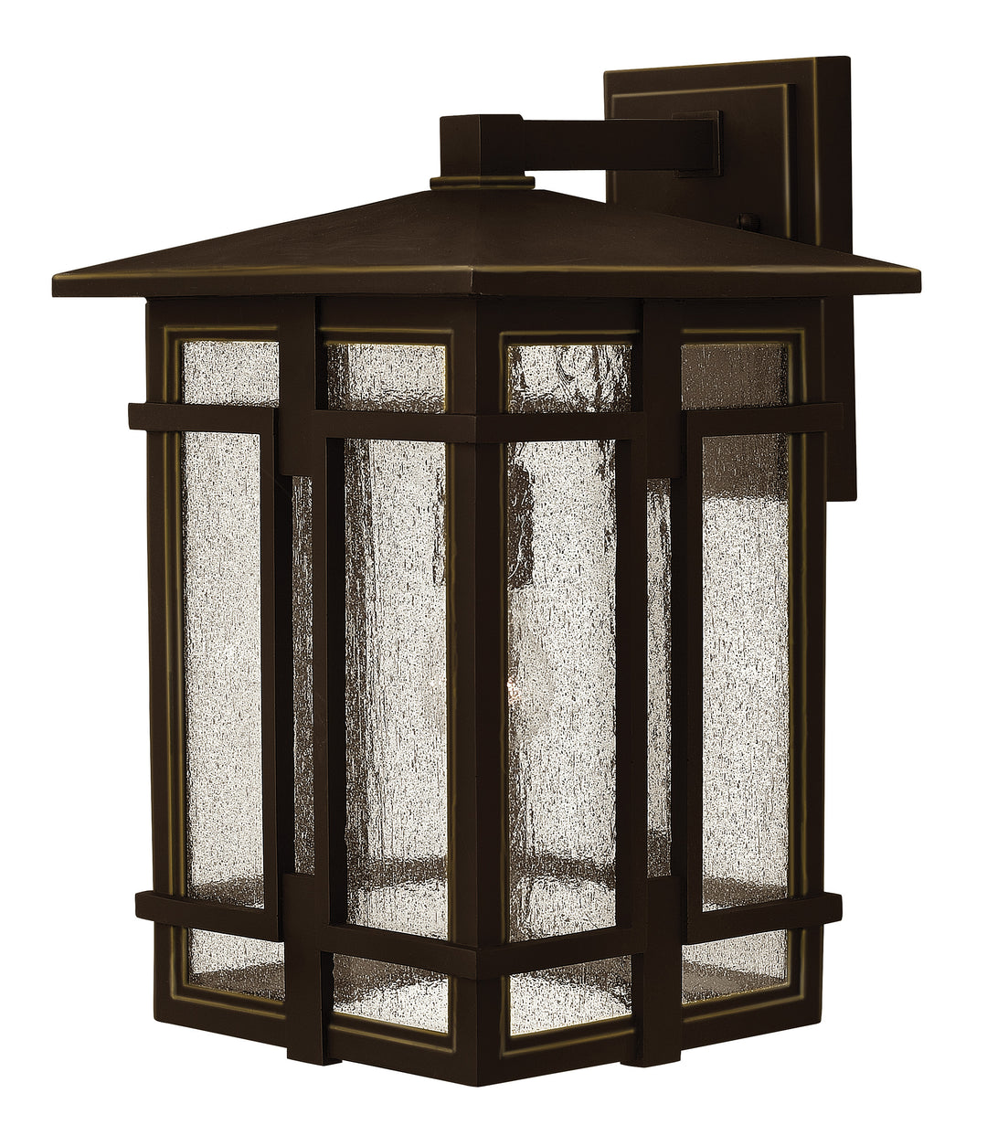 Hinkley Tucker Outdoor Wall Light Large Wall Mount Lantern Oil Rubbed Bronze 1965OZ