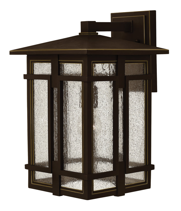Hinkley Tucker Outdoor Wall Light Large Wall Mount Lantern Oil Rubbed Bronze 1965OZ