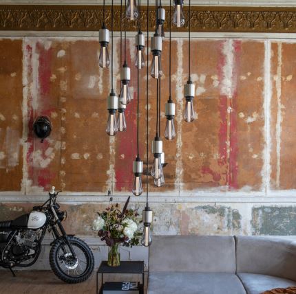 Buster + Punch 19.0 Heavy Metal Chandelier Cross / Surface