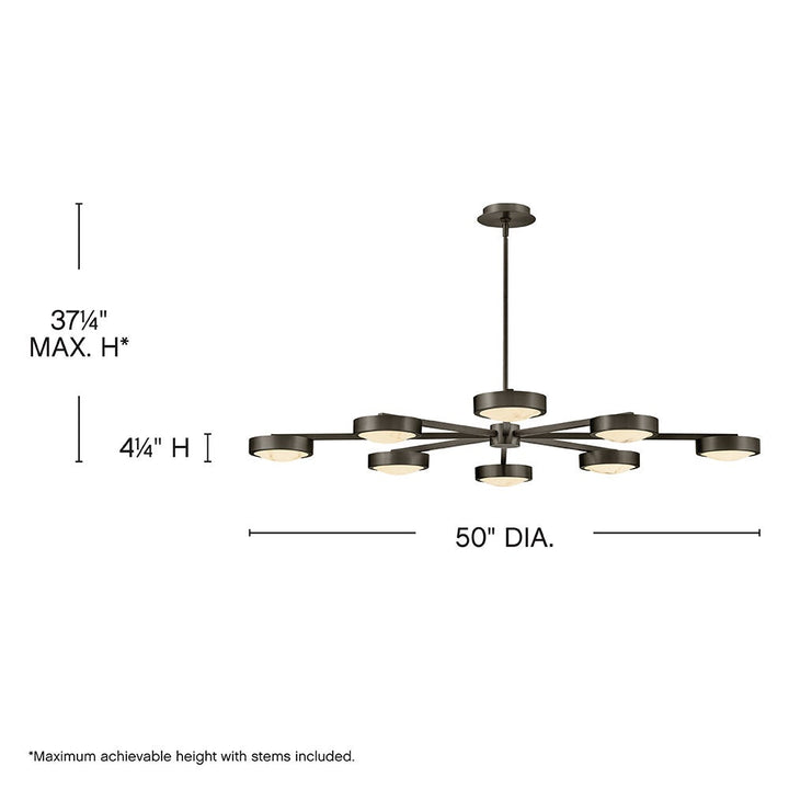 Fredrick Ramond Cava Semi-Flush Mount