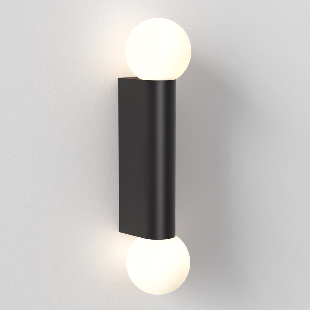 Astro Lighting Ortona Twin 1459008, Matt Black