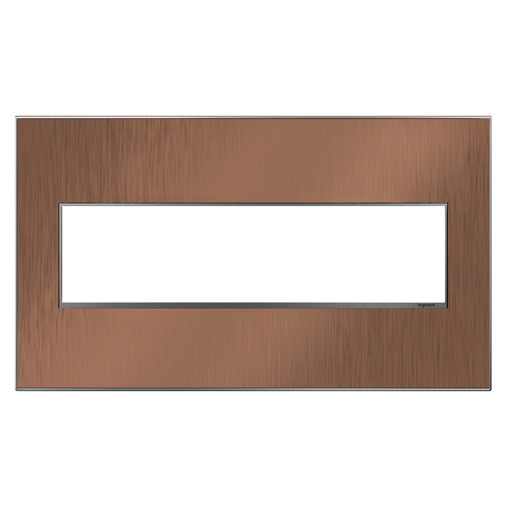 Legrand adorne Copper 4-Gang wall plate