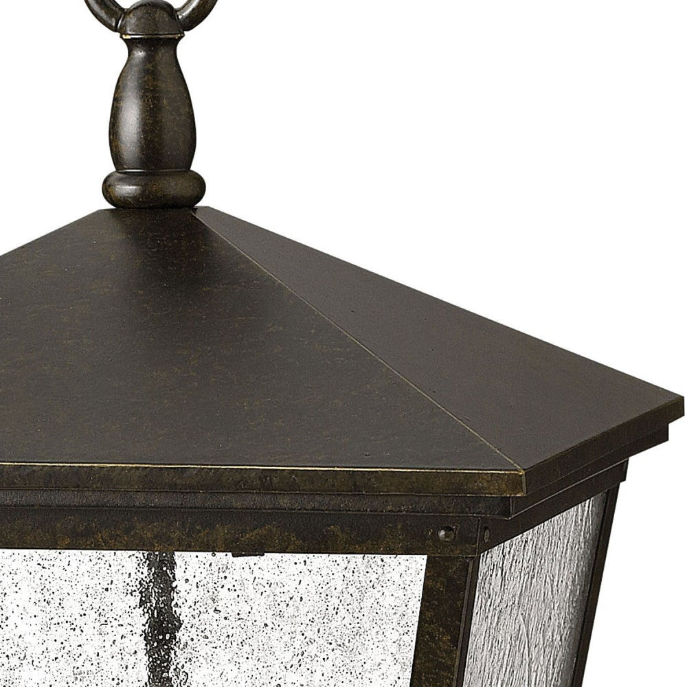 Hinkley Trellis Outdoor Pier Mount Lantern