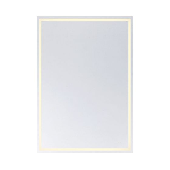 Savoy House Beckett LED Rectangle Frontlit Mirror with Frost Frame