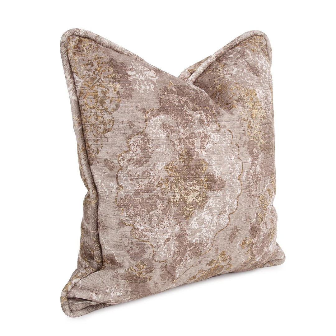 Howard Elliott Collection 20 x 20 Pillow Baroque Taupe - Down Insert