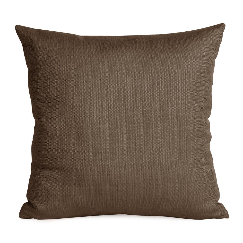 Howard Elliott Collection 20 x 20 Pillow Sterling Chocolate - Down Insert