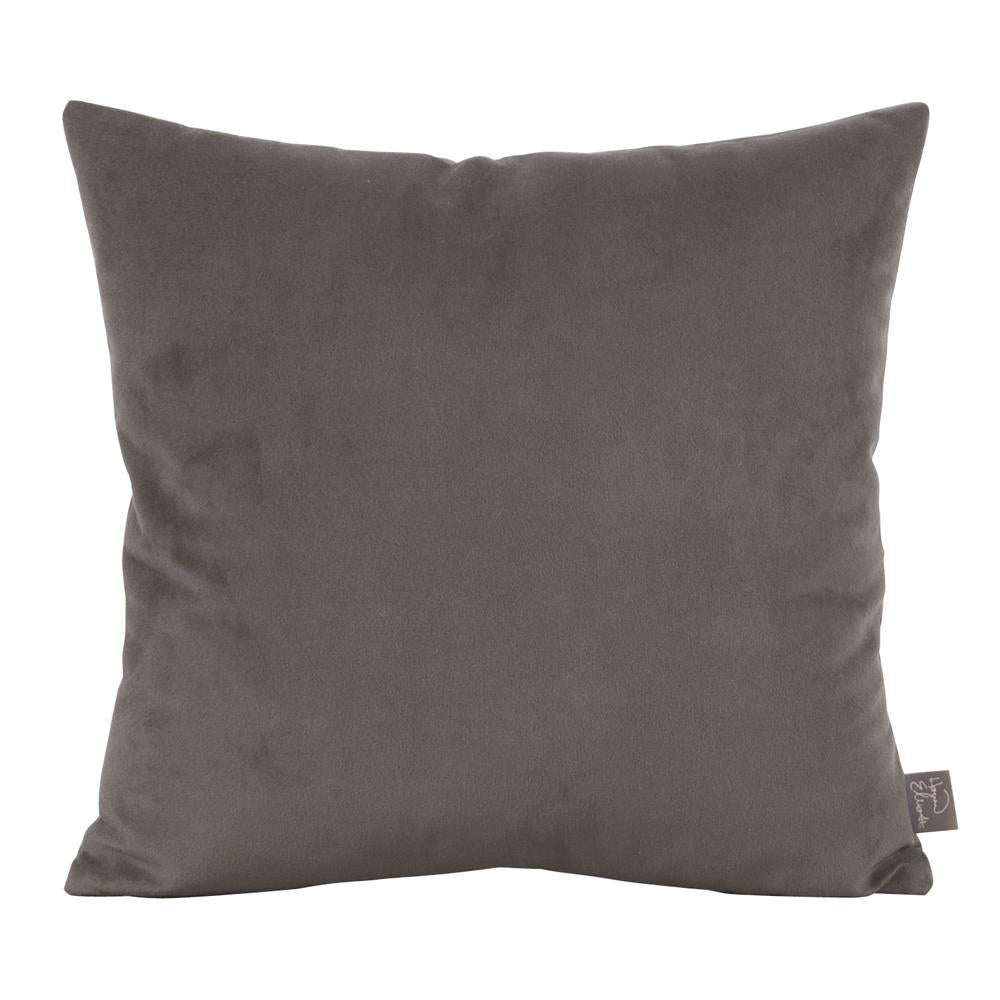 Howard Elliott Collection 20 x 20 Pillow Bella Pewter - Down Insert