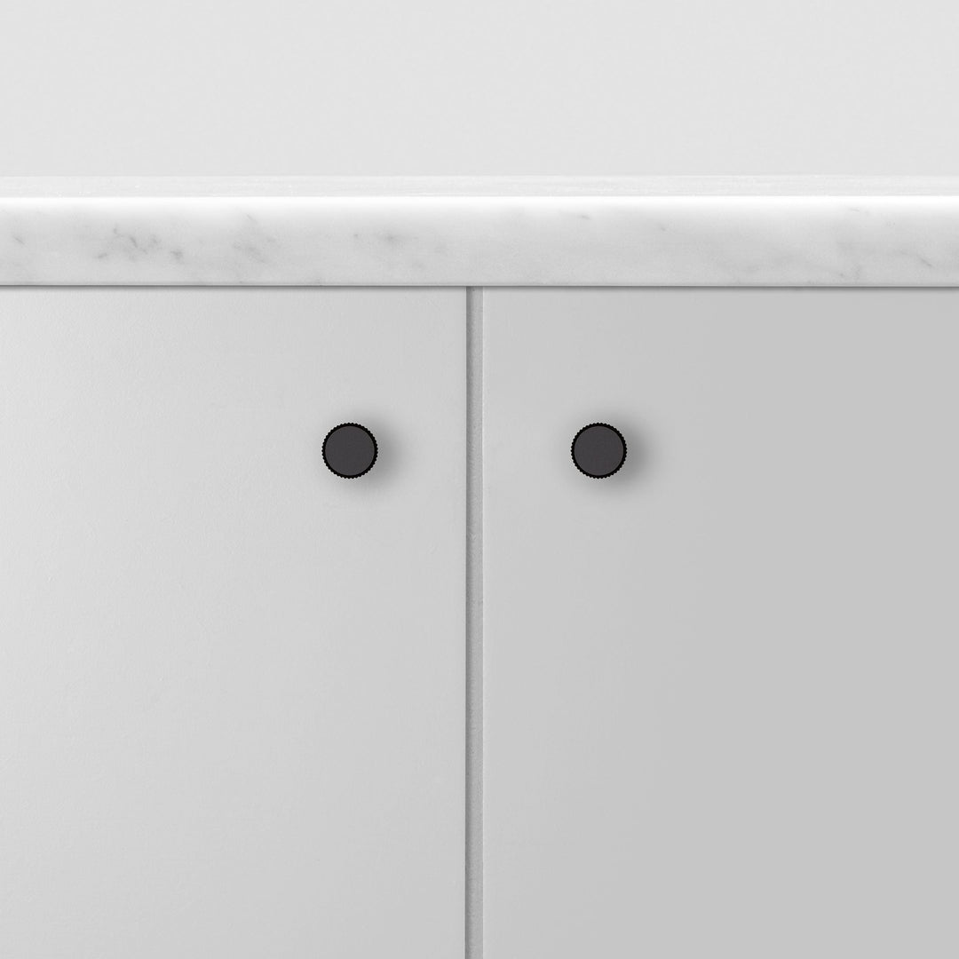 Buster + Punch Furniture Knob | Linear Knurl