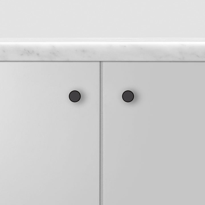 Buster + Punch Furniture Knob | Linear Knurl