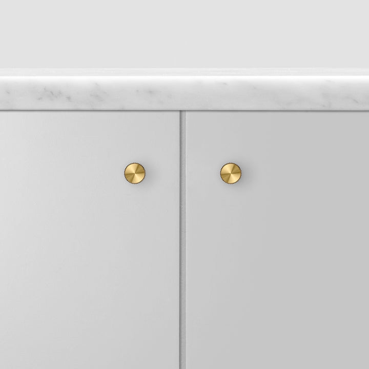 Buster + Punch Furniture Knob | Cross Knurl Design