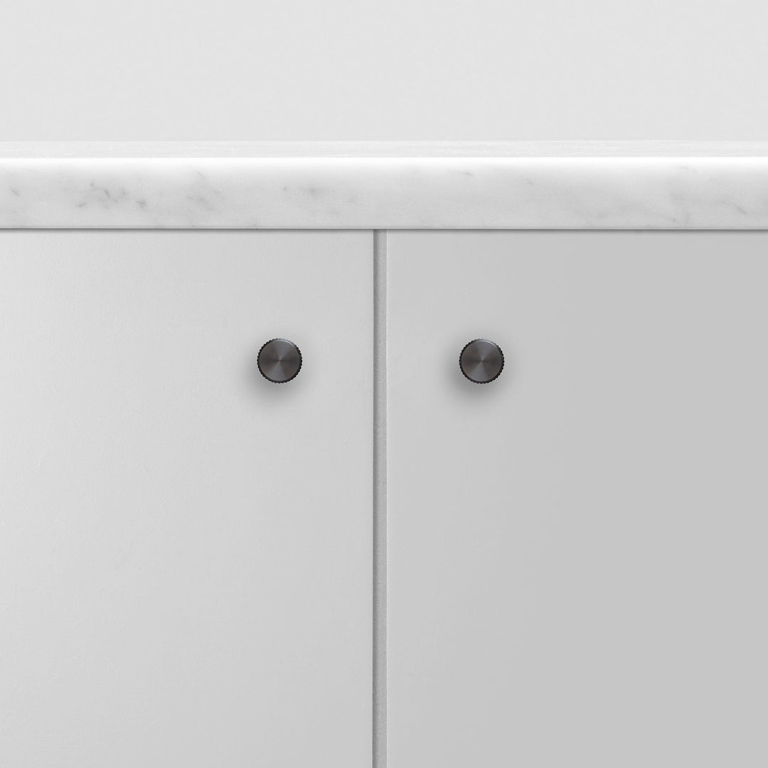 Buster + Punch Furniture Knob | Linear Knurl
