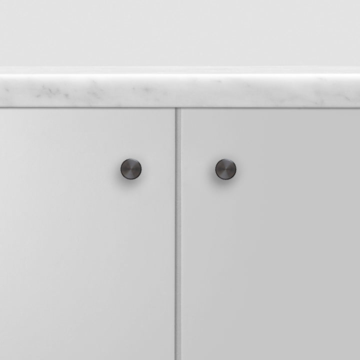 Buster + Punch Furniture Knob | Linear Knurl