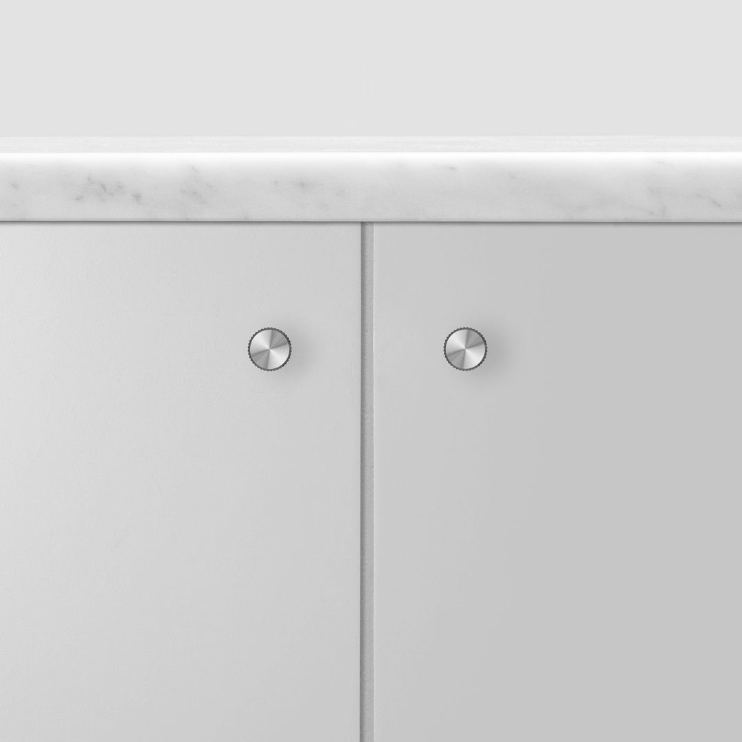 Buster + Punch Furniture Knob | Linear Knurl