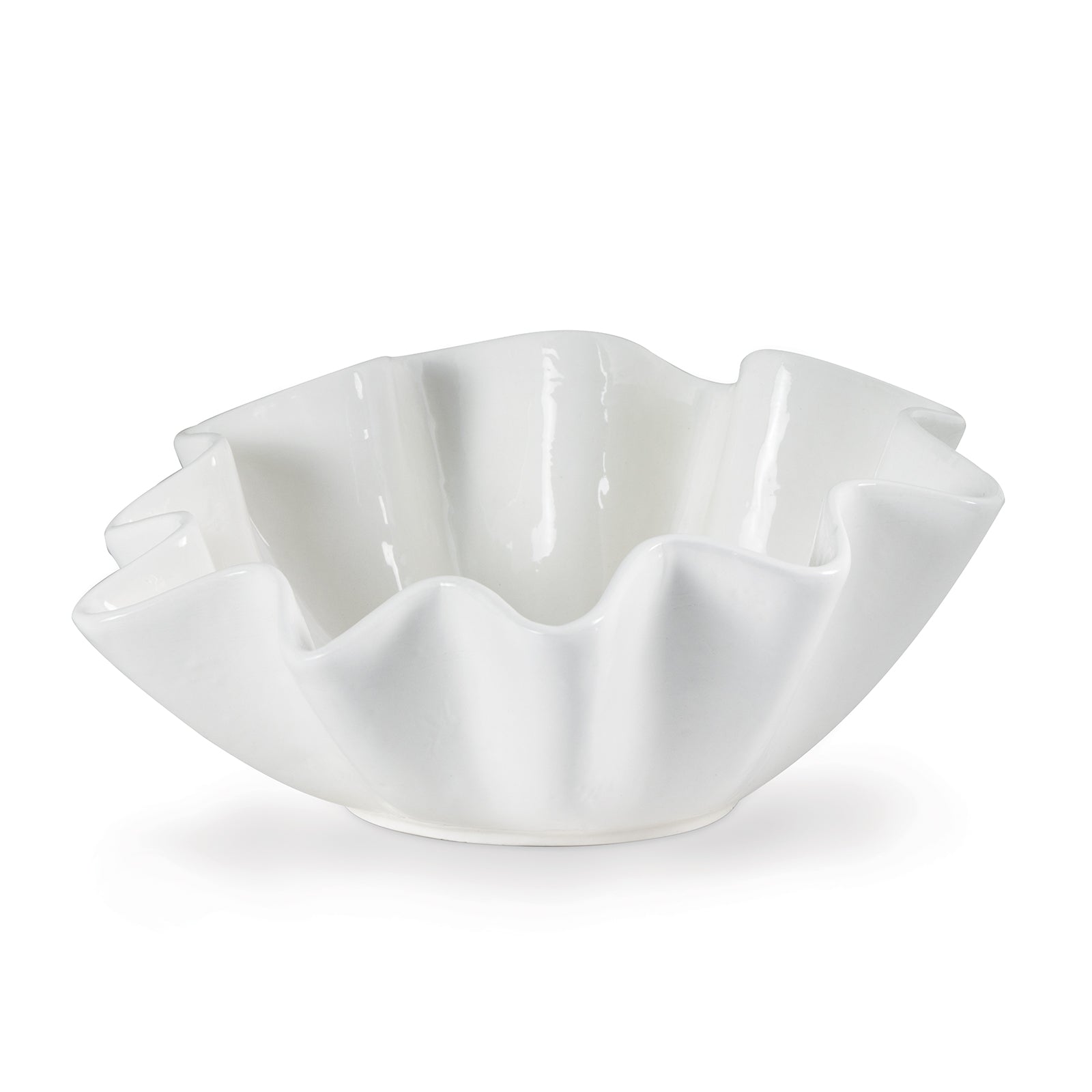Regina Andrew Ceramic Ruffle Bowl