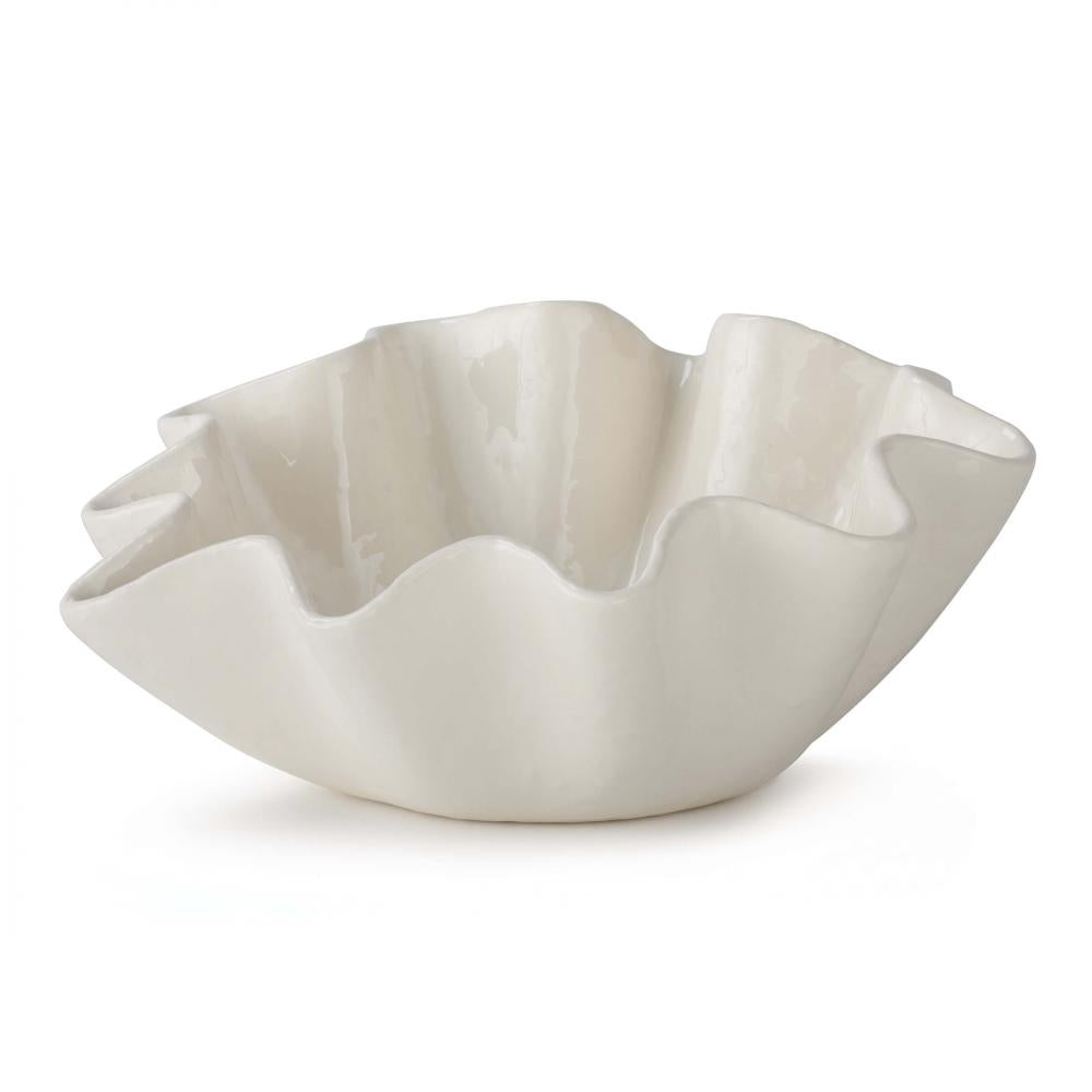 Regina Andrew Ceramic Ruffle Bowl