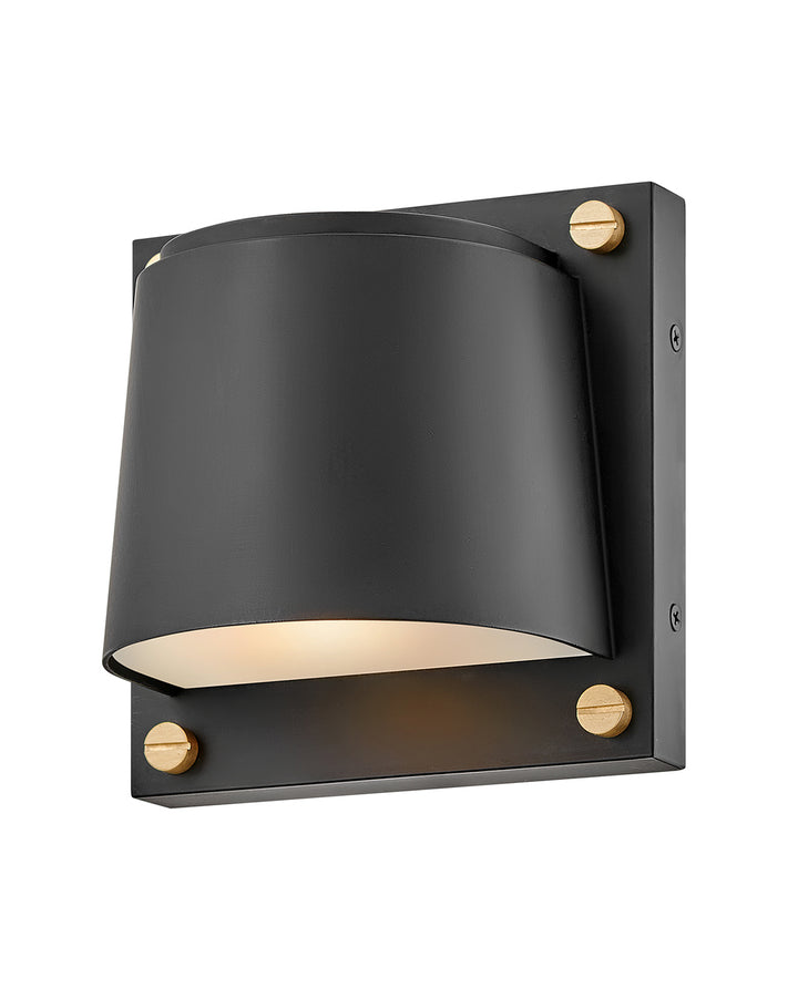Hinkley Scout Outdoor Wall Light Extra Small Wall Sconce Black 20020BK-LL