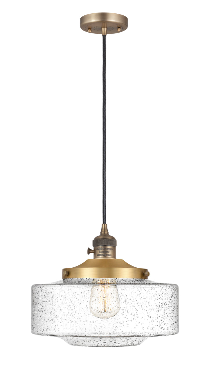 Innovations Lighting Bridgeton 12" Mini Pendant - Brushed Brass Mini-Pendants Innovations Lighting   