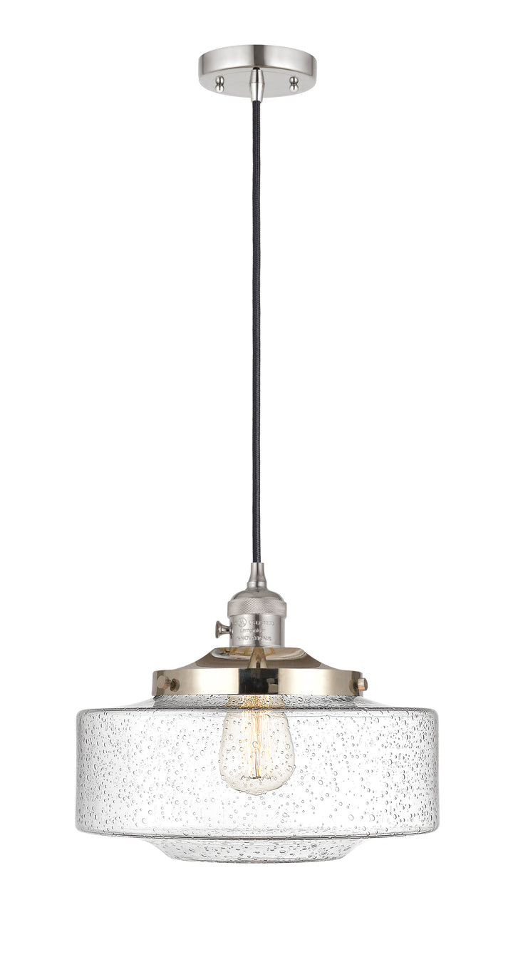 Innovations Lighting Bridgeton 12" Mini Pendant - Polished Nickel Mini-Pendants Innovations Lighting   