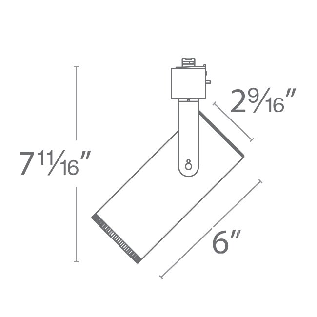 WAC Lighting 8' Track Kit