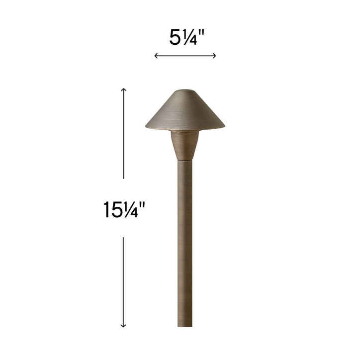 Hinkley Hardy Island 12V Mini Classic LED Path Light - Model 16016MZ-LL