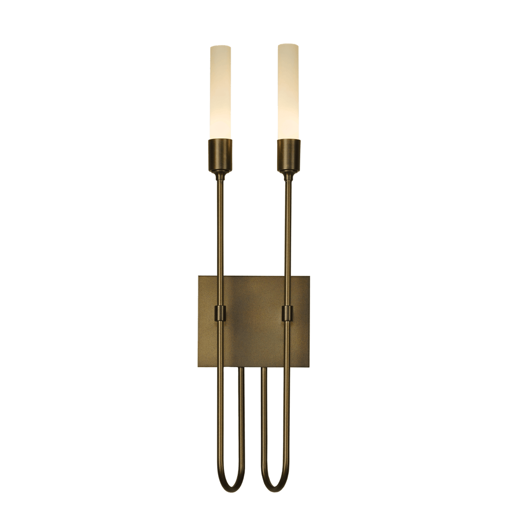 Lisse Light Sconce Wall Sconces Hubbardton Forge Bronze 5.5x22.2 