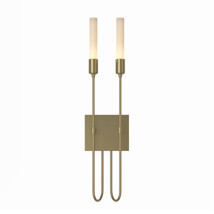 Lisse Light Sconce Wall Sconces Hubbardton Forge Modern Brass 5.5x22.2 